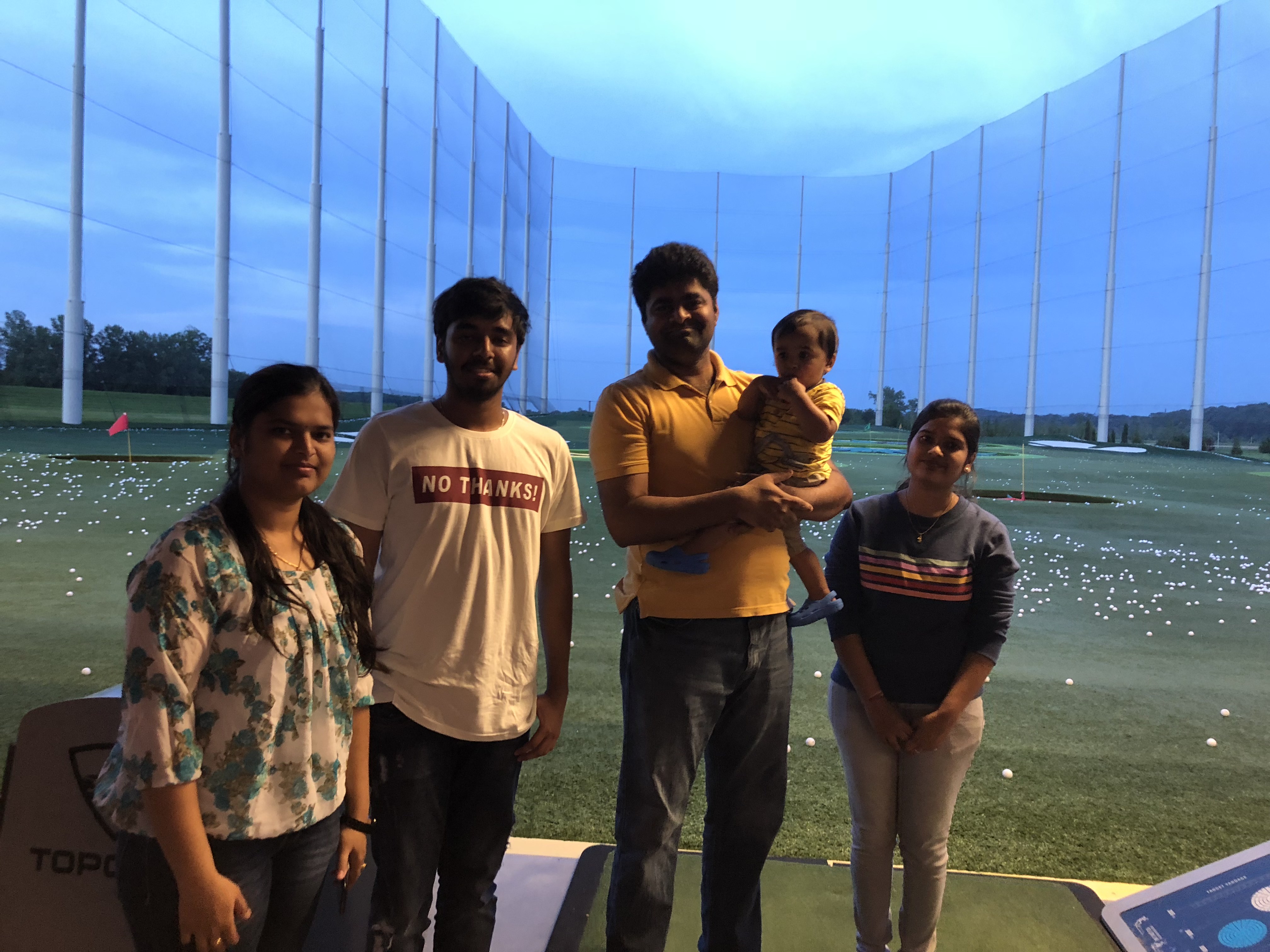 Picnic at Top Golf in July 2019